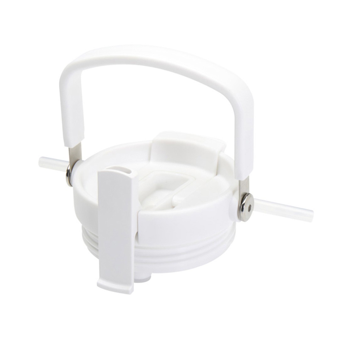 Термостакан Bronx объемом 900 мл из меди и переработанной нержавеющей стали, сертифицированной по стандарту RCS, с вакуумной изоляцией и крышкой с двойной функцией - Белый