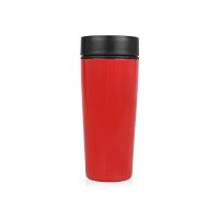 Кружка с термоизоляцией на 450 мл, красный