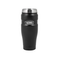 Кружка-термос из нерж. стали тм THERMOS SK1005BK (Matte Black) 0.47L, черный