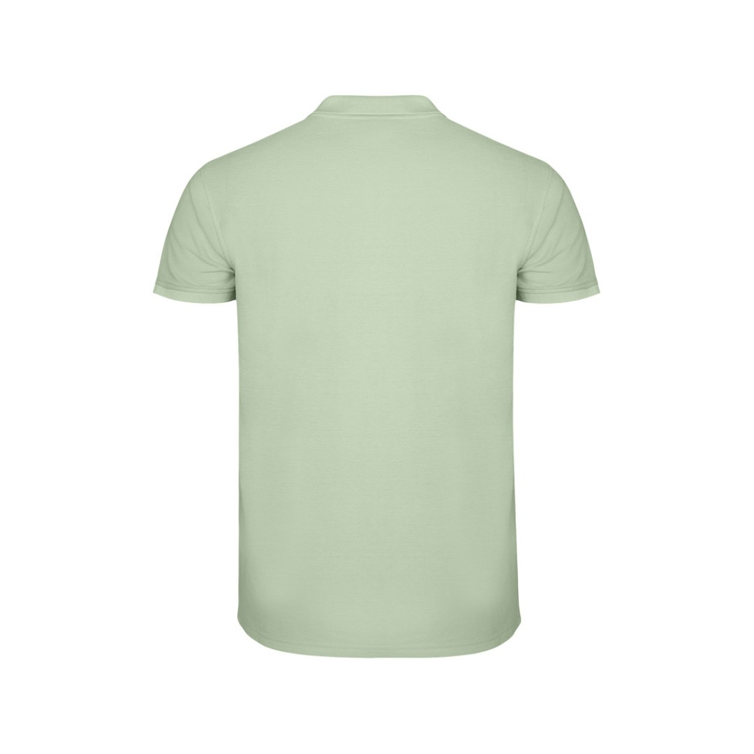 Рубашка поло "Star" мужская, припыленный зеленый