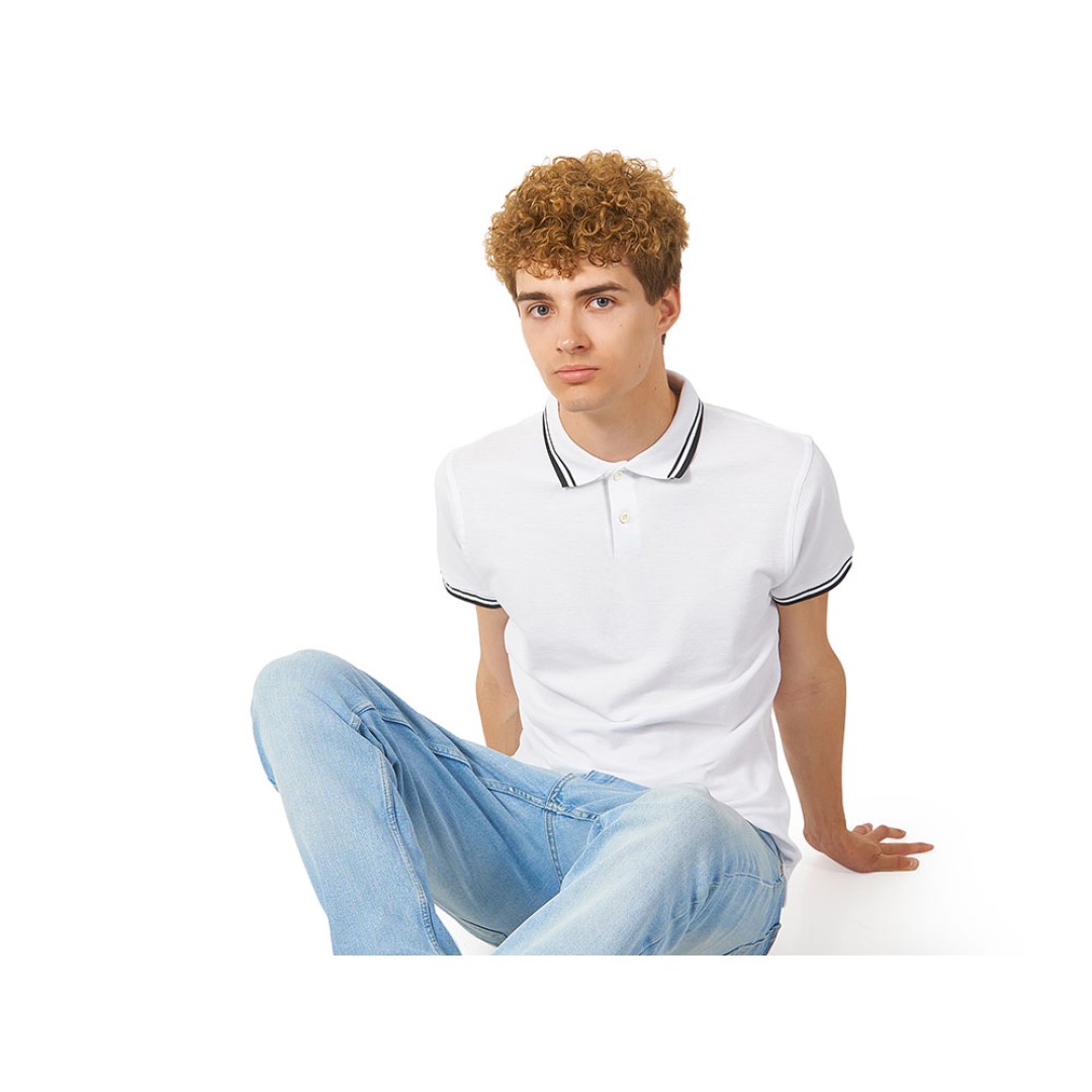 Рубашка поло "Erie" мужская, белый