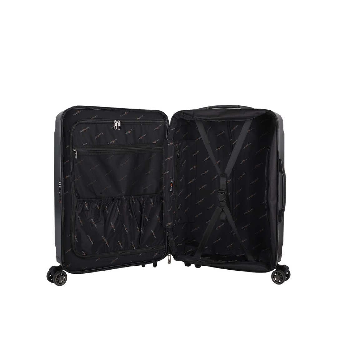 Чемодан Eberhart Craft средний M поликарбонат черный 08C-009-424