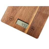 Кухонные весы из акации «Home Chef»