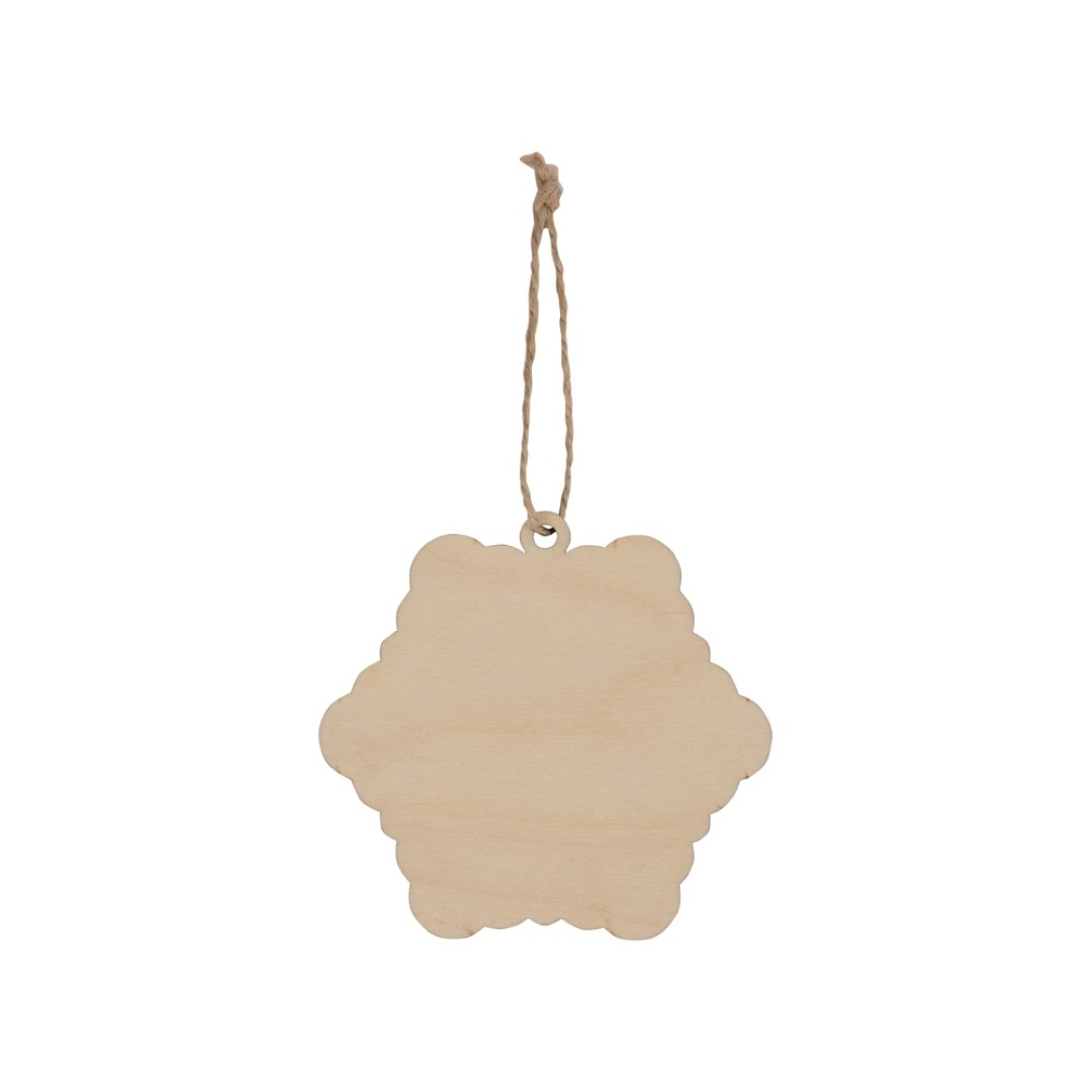 Подвеска деревянная "Кристаллик"