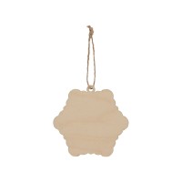 Подвеска деревянная "Кристаллик"