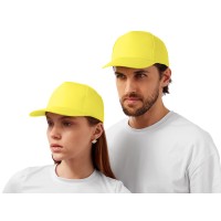 Бейсболка "Мемфис 230" 5-панельная, yellow