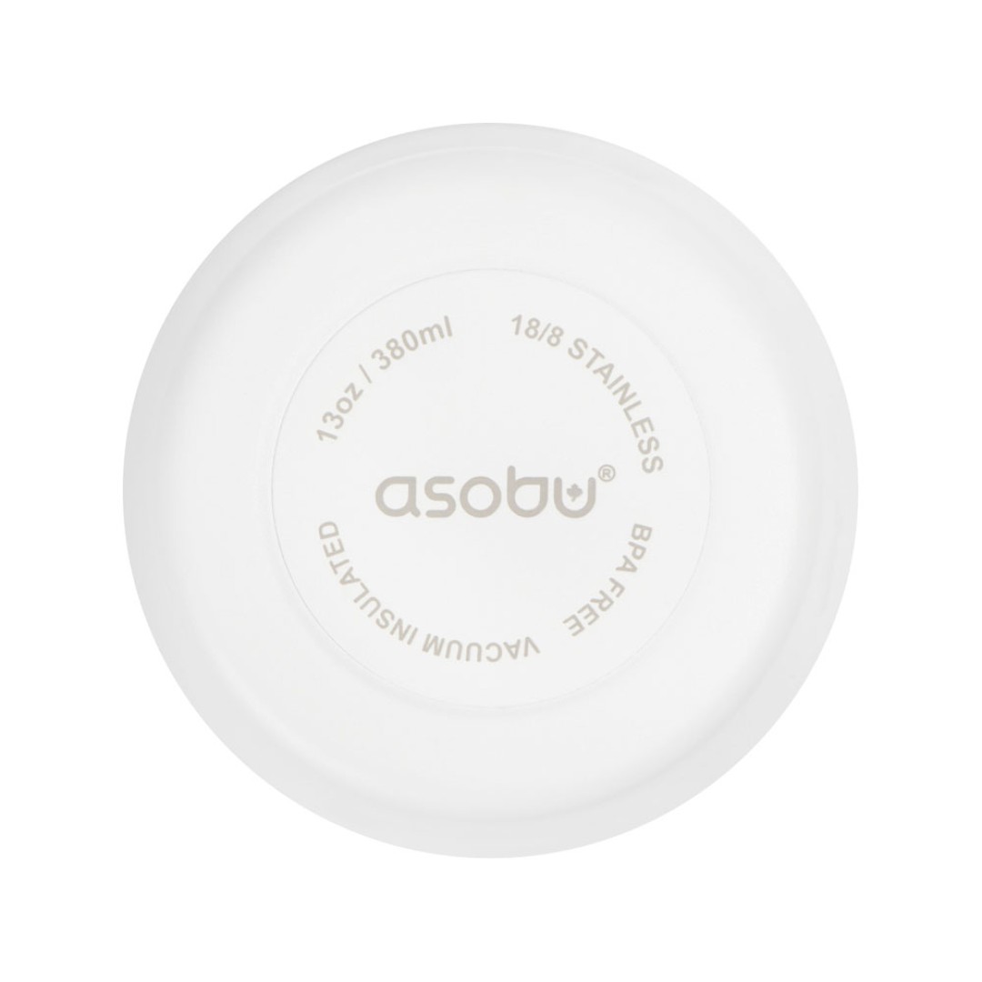 Термокружка CAFe COMPACT, 380 мл, белый