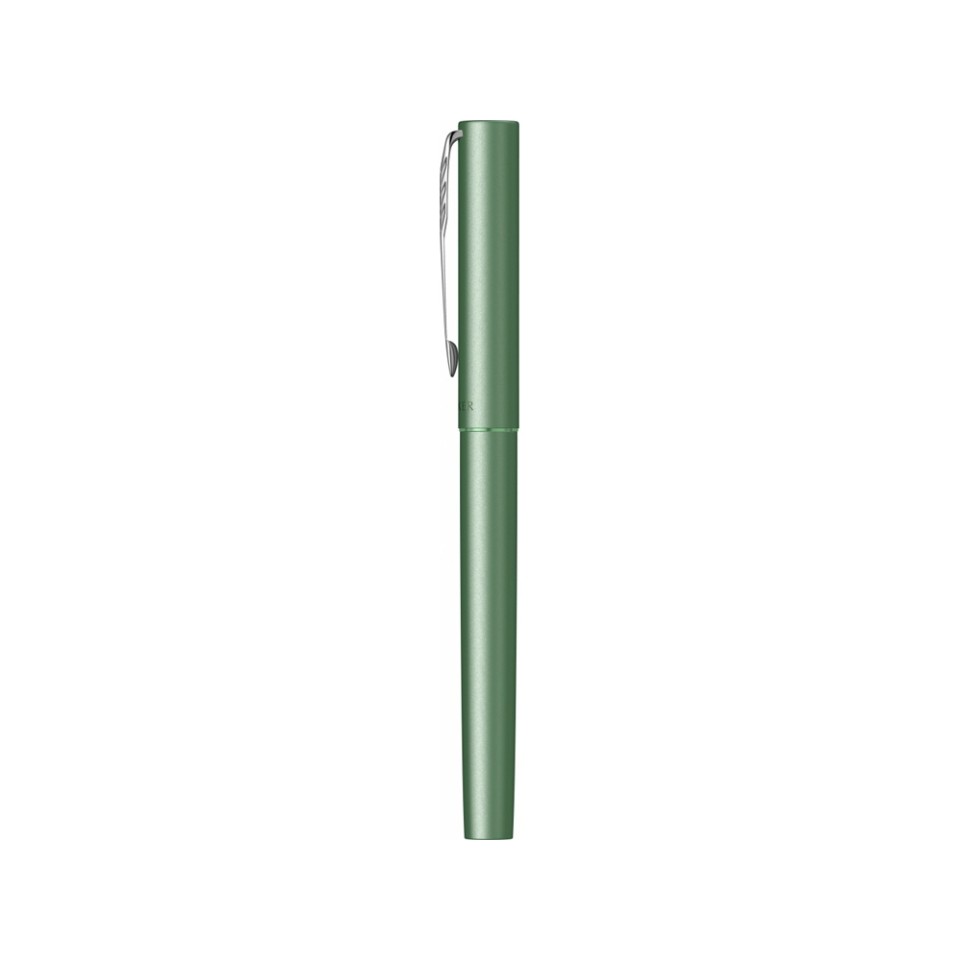 Ручка-роллер Parker Vector XL Green CT, цвет чернил black, стержень: F, в подарочной упаковке.
