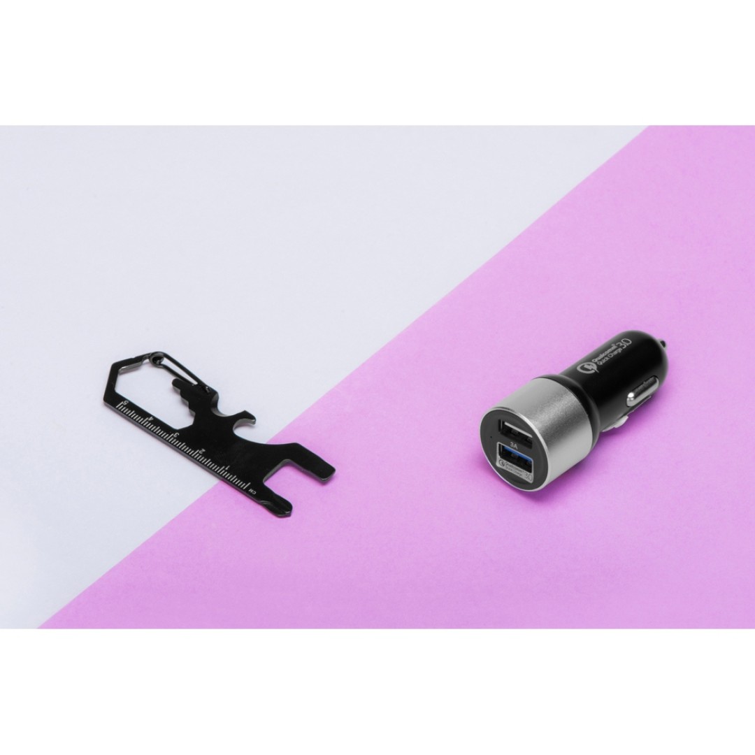 Мультиинструмент "Carabiner", красный