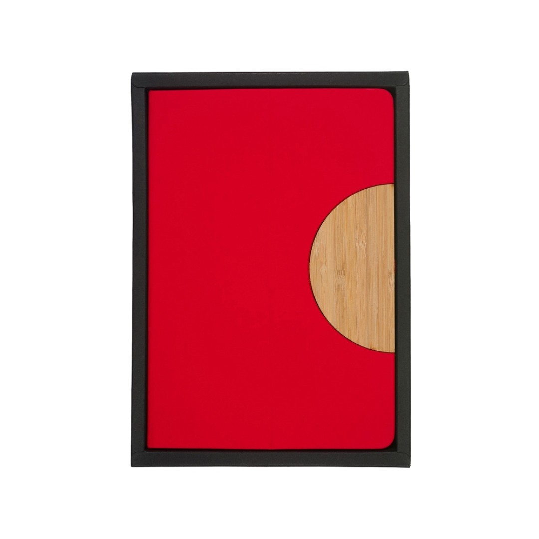 Ежедневник недатированный А5 "Bosforo", красный