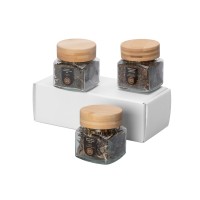 Набор подарочный с тремя видами чая "Ceremony" (черный чай, зеленый чай, белый чай)