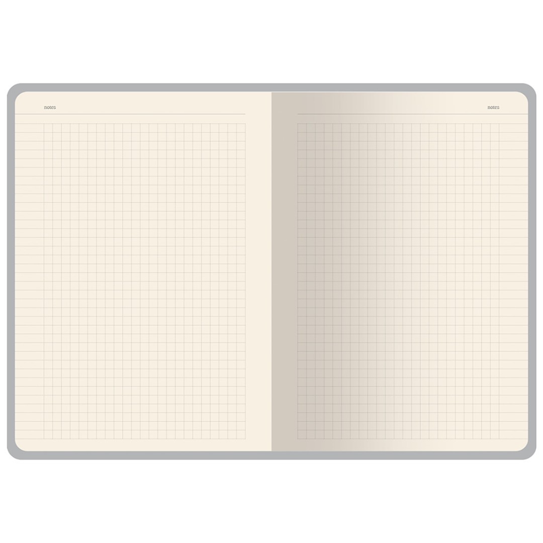 Бизнес-тетрадь А5 "Pragmatic Contrast", 40 листов в клетку, черный с салатовым срезом