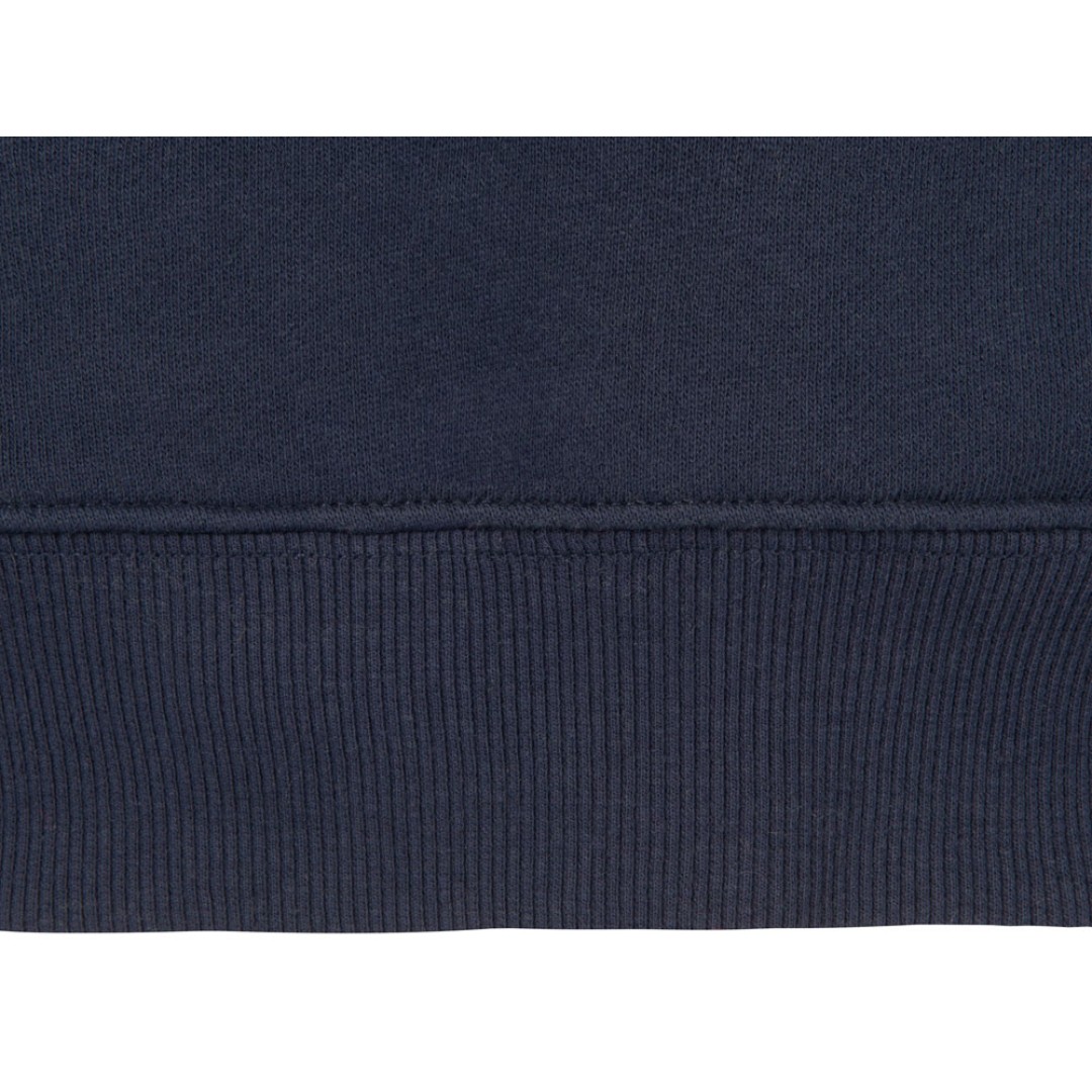 Толстовка с капюшоном оверсайз «Berlin» унисекс, темно-синий