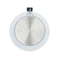 Спортивная бутылка Bodhi из стекла объемом 500 мл, белый