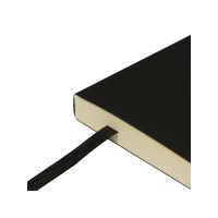 Скетчбук "Sketch & Art" в мягком переплете 179х250 мм, 80 л. бежевой бумаги 100 гр., черный