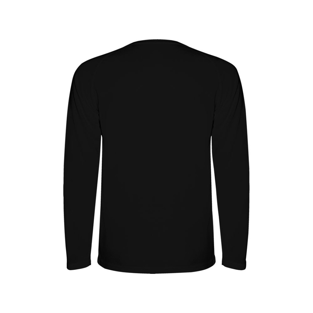 Футболка "Montecarlo " мужская с длинным рукавом, черный
