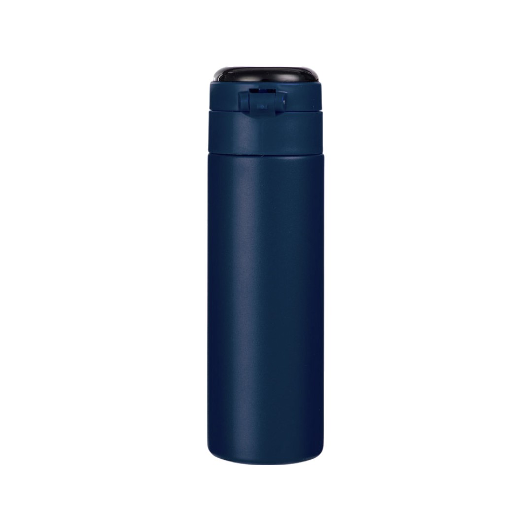 Вакуумная термокружка Waterline с медной изоляцией «Bravo», 400 мл, тубус, темно-синий