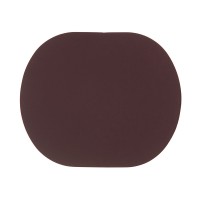 ПАТЧ ОВАЛ soft-touch (коричневый ) 6,0 х 5,0 см