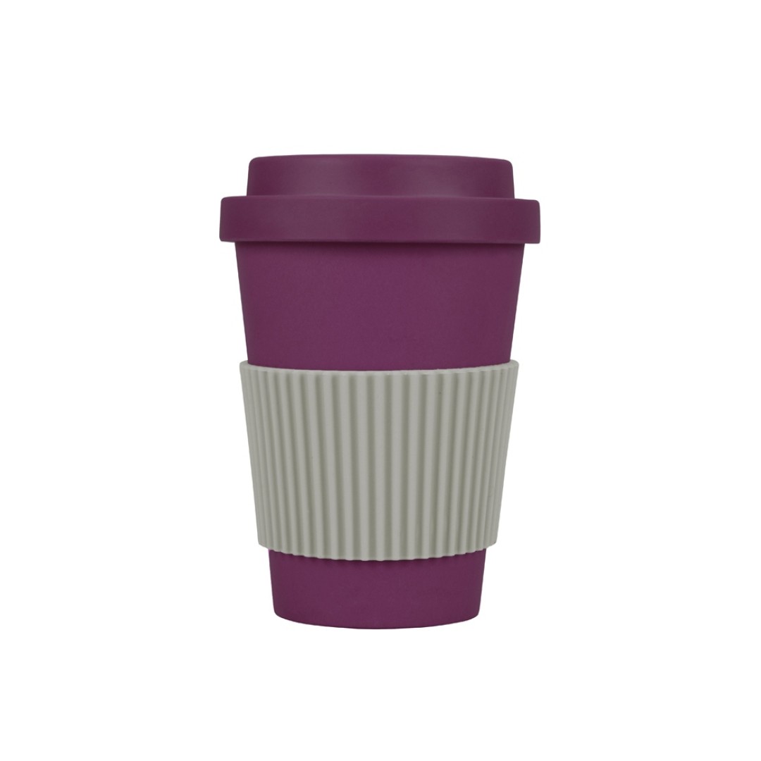 Термокружка "Muffin" из натуральных волокон, фиолетовый