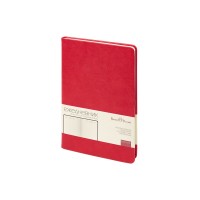 Ежедневник недатированный А5 "Megapolis Classic", красный