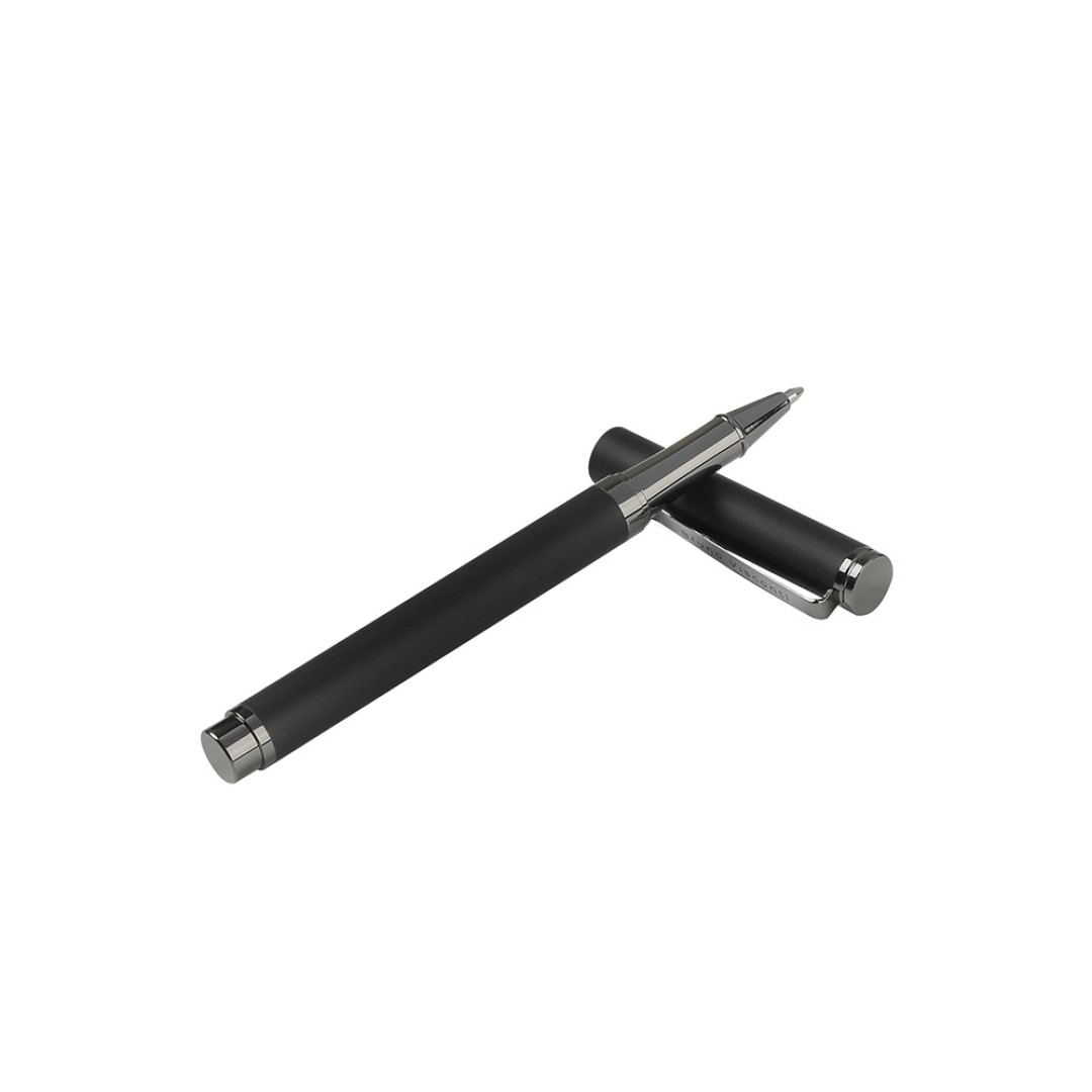 Ручка металлическая шариковая "Venezia Pragmatico" софт-тач,черный