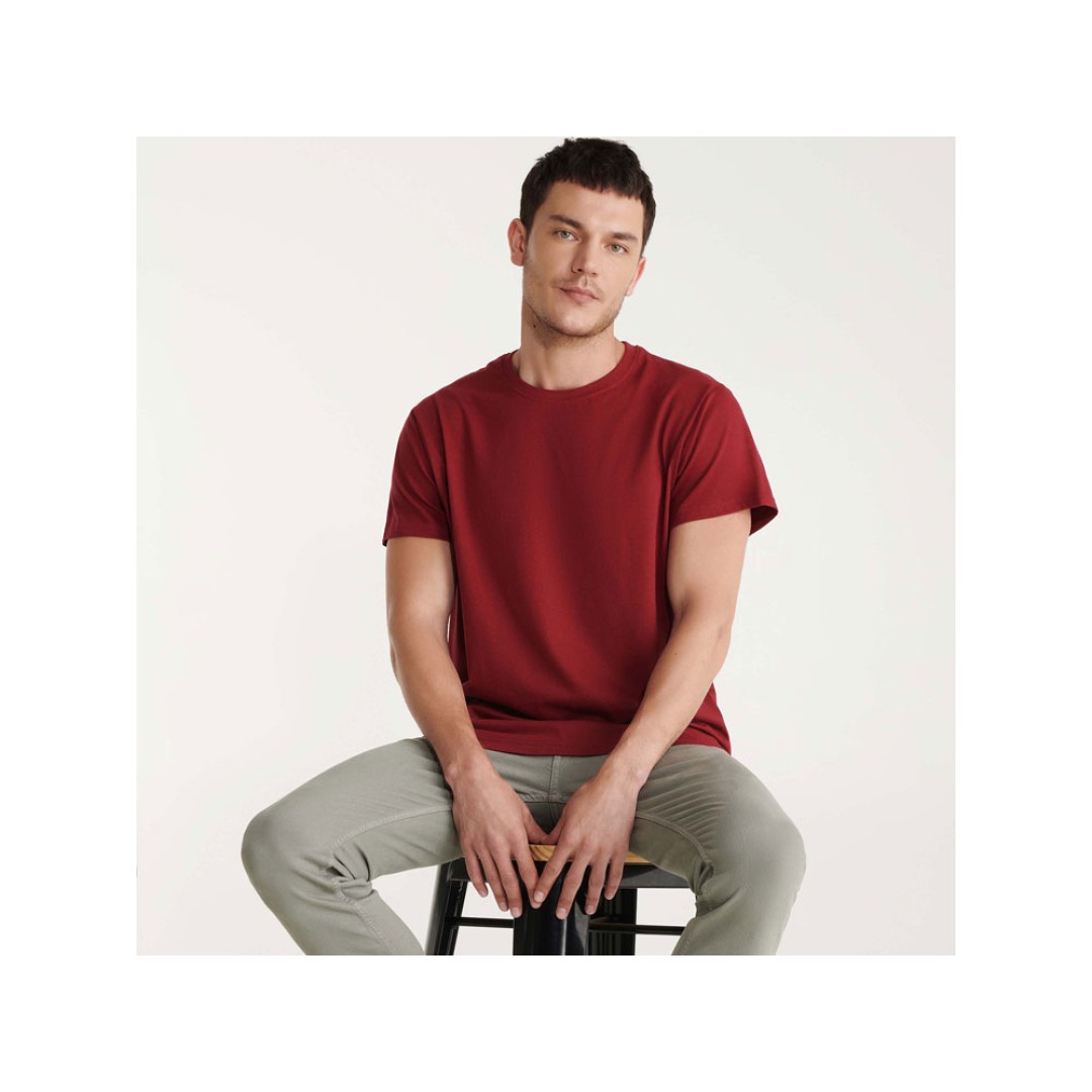 Футболка "Beagle" мужская, гранатовый