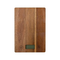 Кухонные весы из акации «Home Chef»