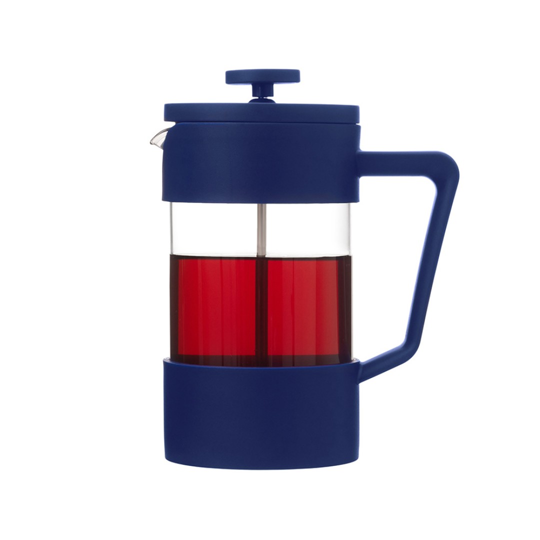 Пластиковый френч-пресс "Intense", 600мл, темно-синий