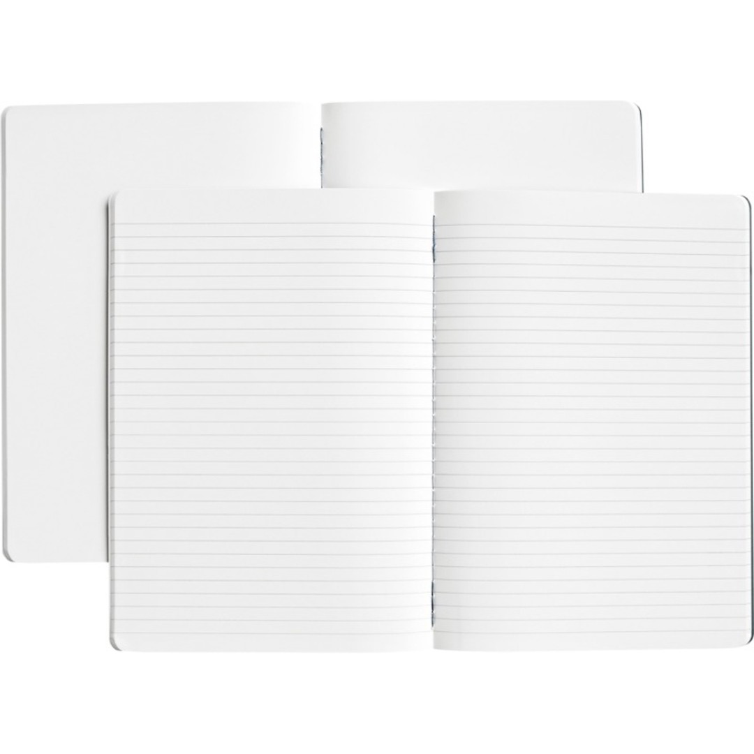 Комплект из двух блокнотов Karst формата A5 с листами из каменной бумаги, slate grey