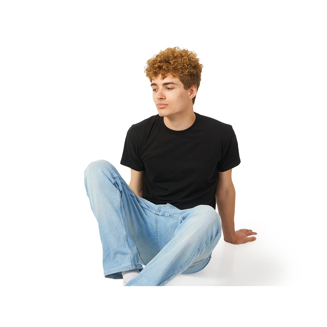 Футболка "Heavy Super Club" с боковыми швами, мужская, черный