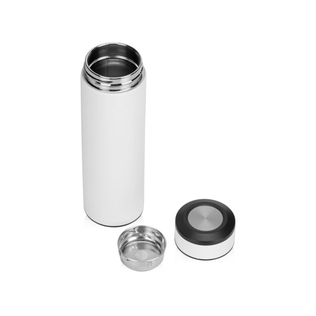 Термос «Confident» с покрытием soft-touch 420мл, белый