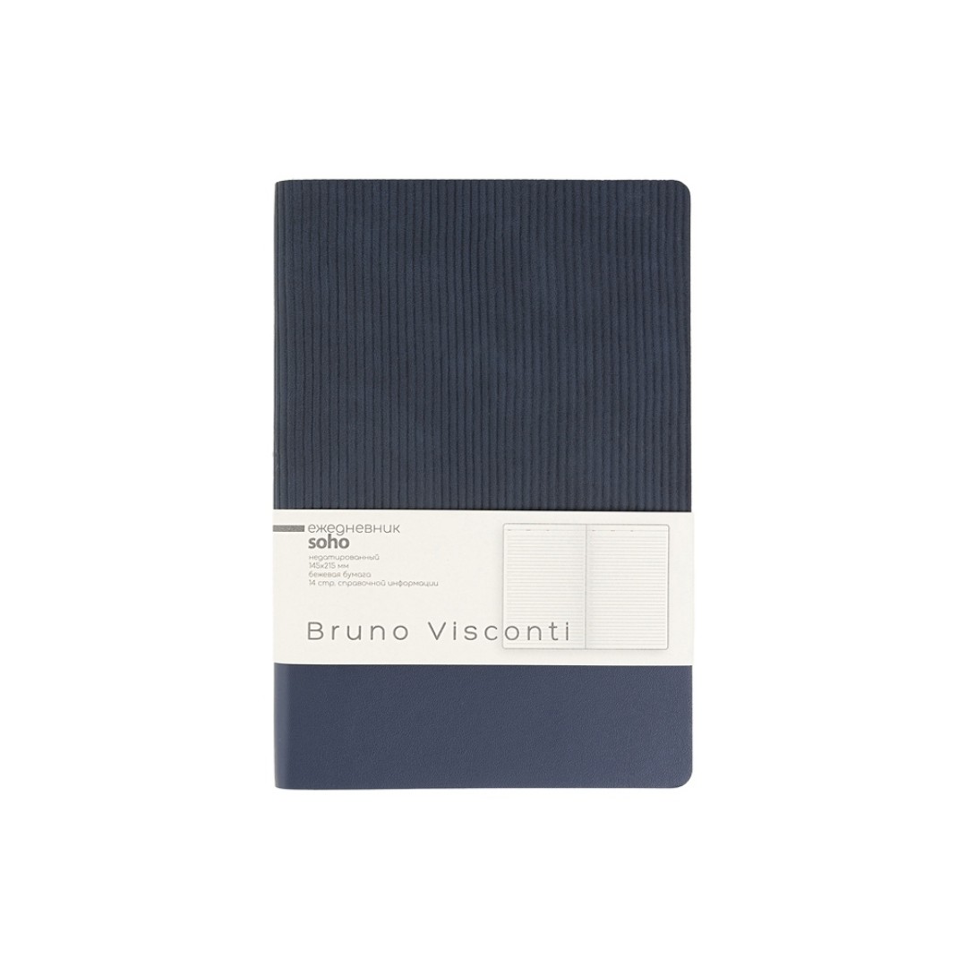 Ежедневник недатированный А5 "Soho", синий