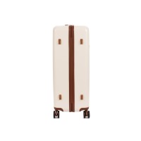 Чемодан BUGATTI Amelia, бежевый, поликарбонат / АБС-пластик, 50х29х76 см, 85 л