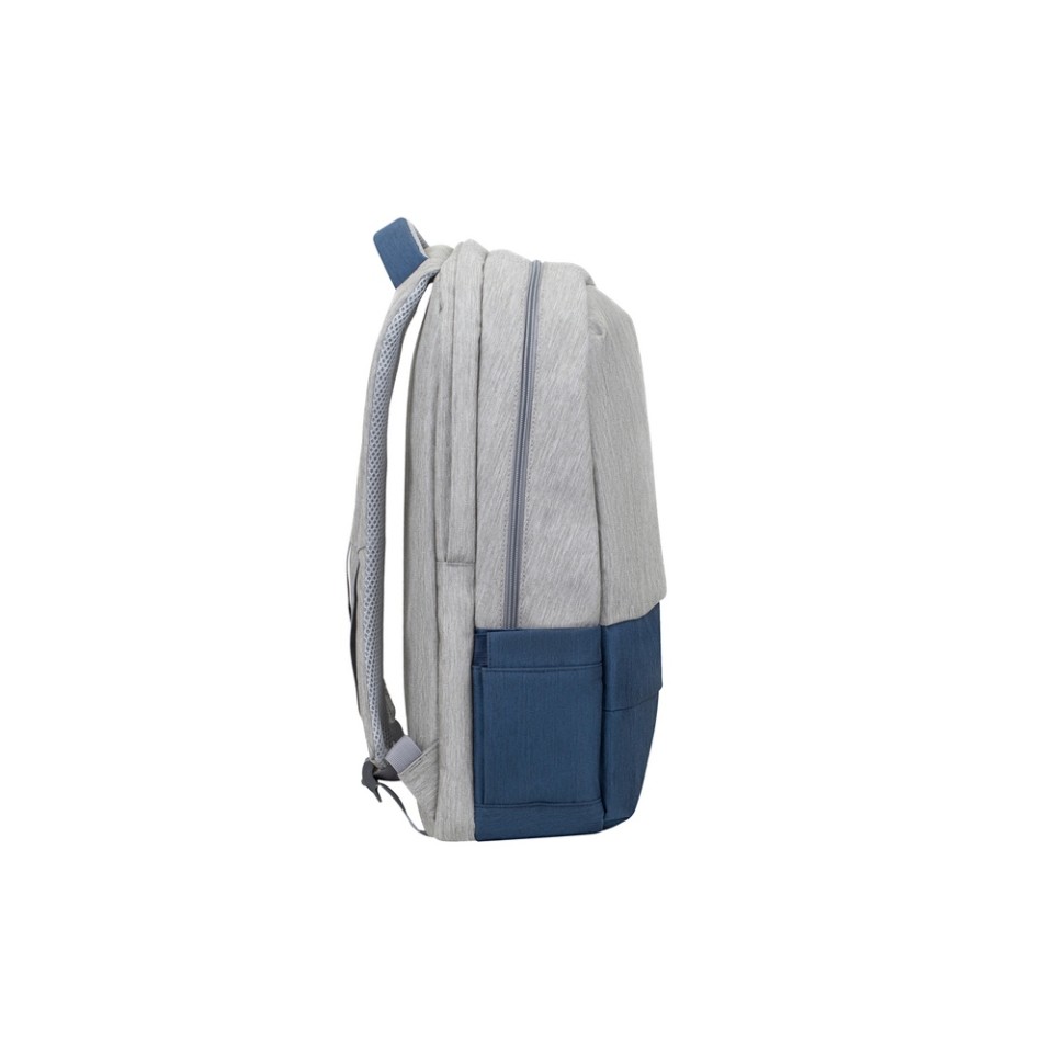 RIVACASE 7567 grey/dark blue рюкзак для ноутбука 17.3" / 6