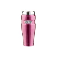 Кружка-термос со стальной колбой SK1005 Matte Raspberry leak proof Vacuum Travel Tumbler, 470ml., красный