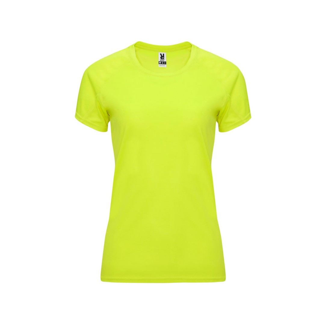 Футболка "Bahrain" женская, неоновый желтый