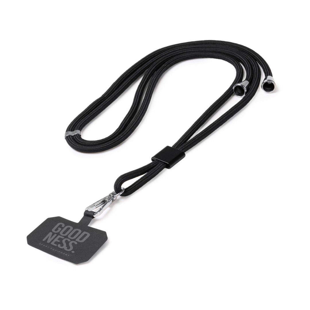 Ланьярд для телефона Kusi, черный