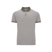 Рубашка поло "Bowie" мужская, меланжевый армейский зеленый