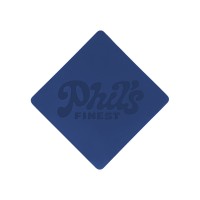 ПАТЧ РОМБ soft-touch (синий) 7,6 х 7,6 см