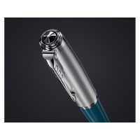Шариковая ручка Parker 51 CORE TEAL BLUE CT, стержень: M, цвет чернил: black, в подарочной упаковке.