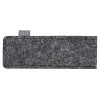 Футляр для ручек из RPET-фетра "Felt", серый