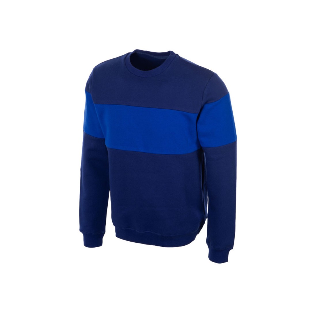 Свитшот блокинг «Edinburgh», нейви/кл.синий, мужской