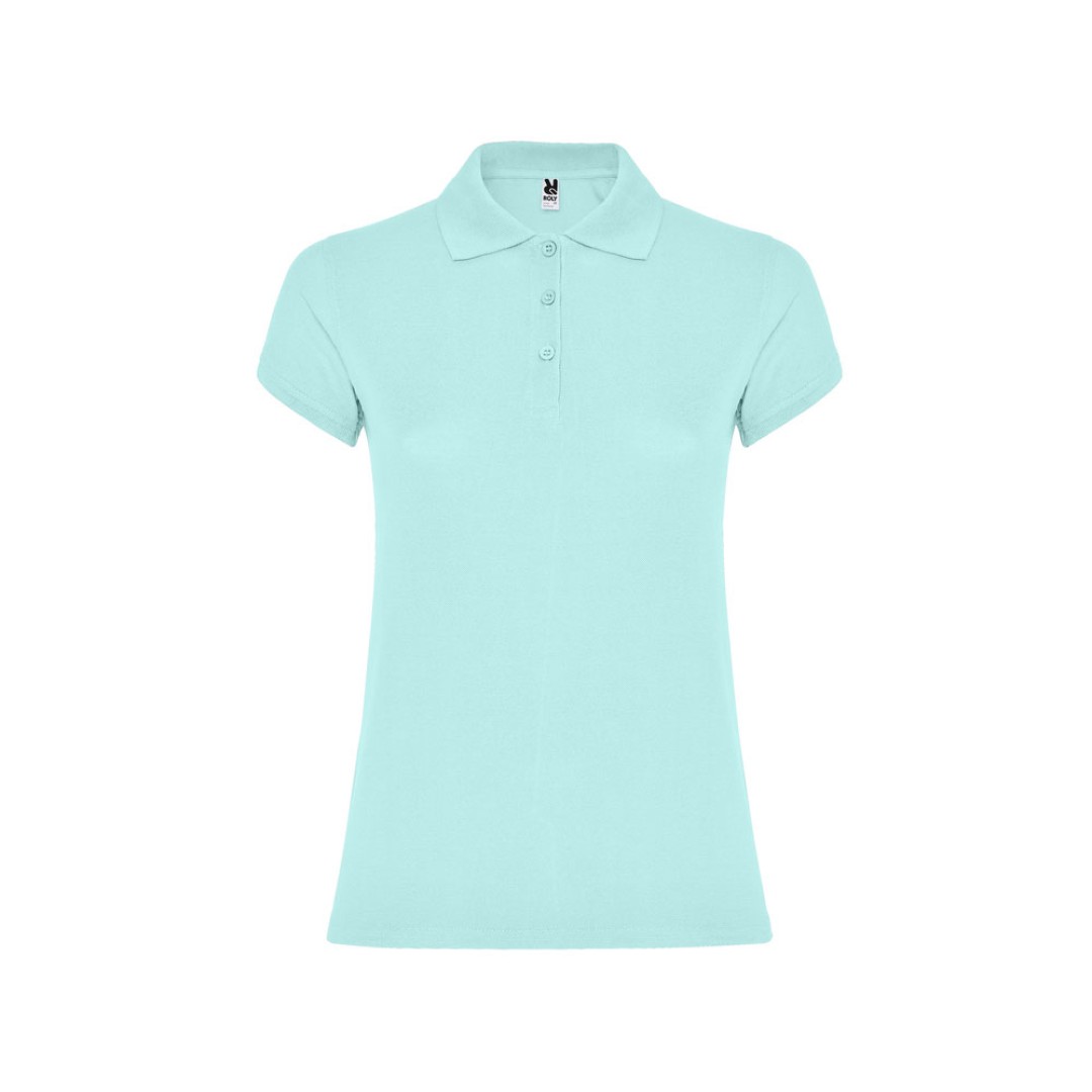 Рубашка поло "Star" женская, ментоловый