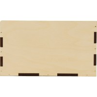 Деревянная подарочная коробка-пенал, размер М