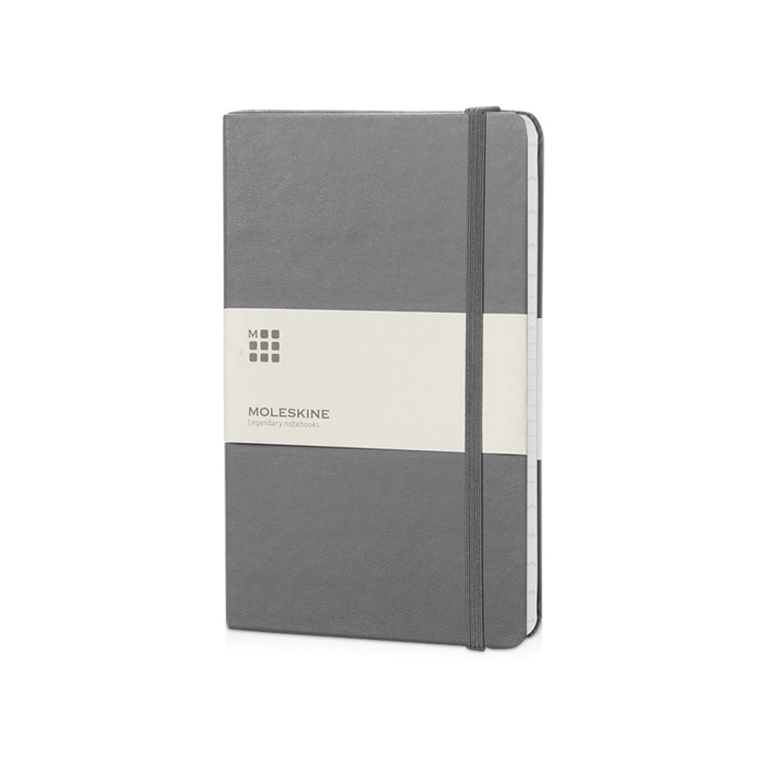 Подарочный набор Moleskine Hemingway с блокнотом А5 и ручкой, серый