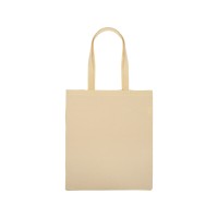 Сумка для шопинга Twin двухцветная из хлопка, 180 г/м2, черный/натуальный