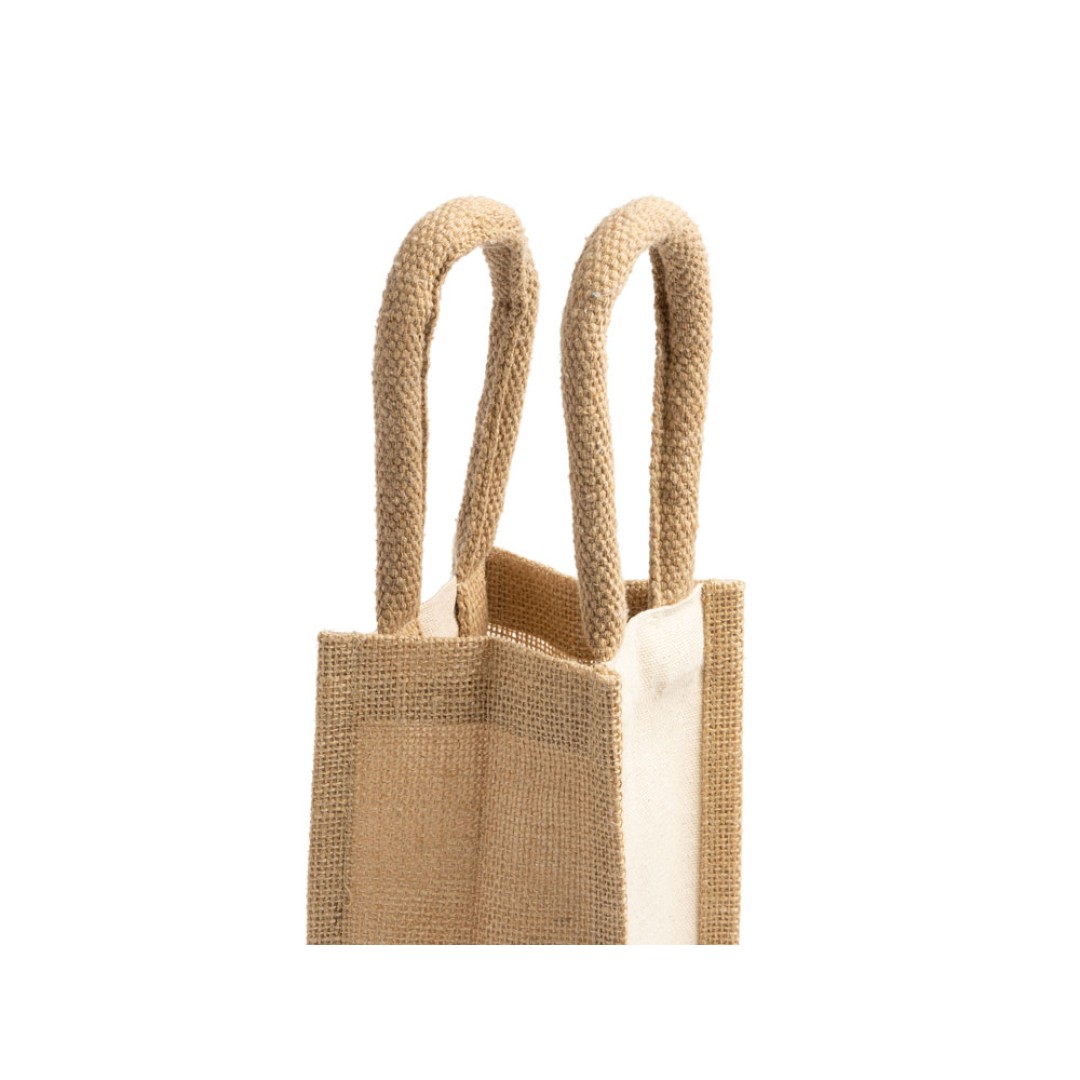 Сумка BELONA из ламинированного джута и хлопка, бежевый