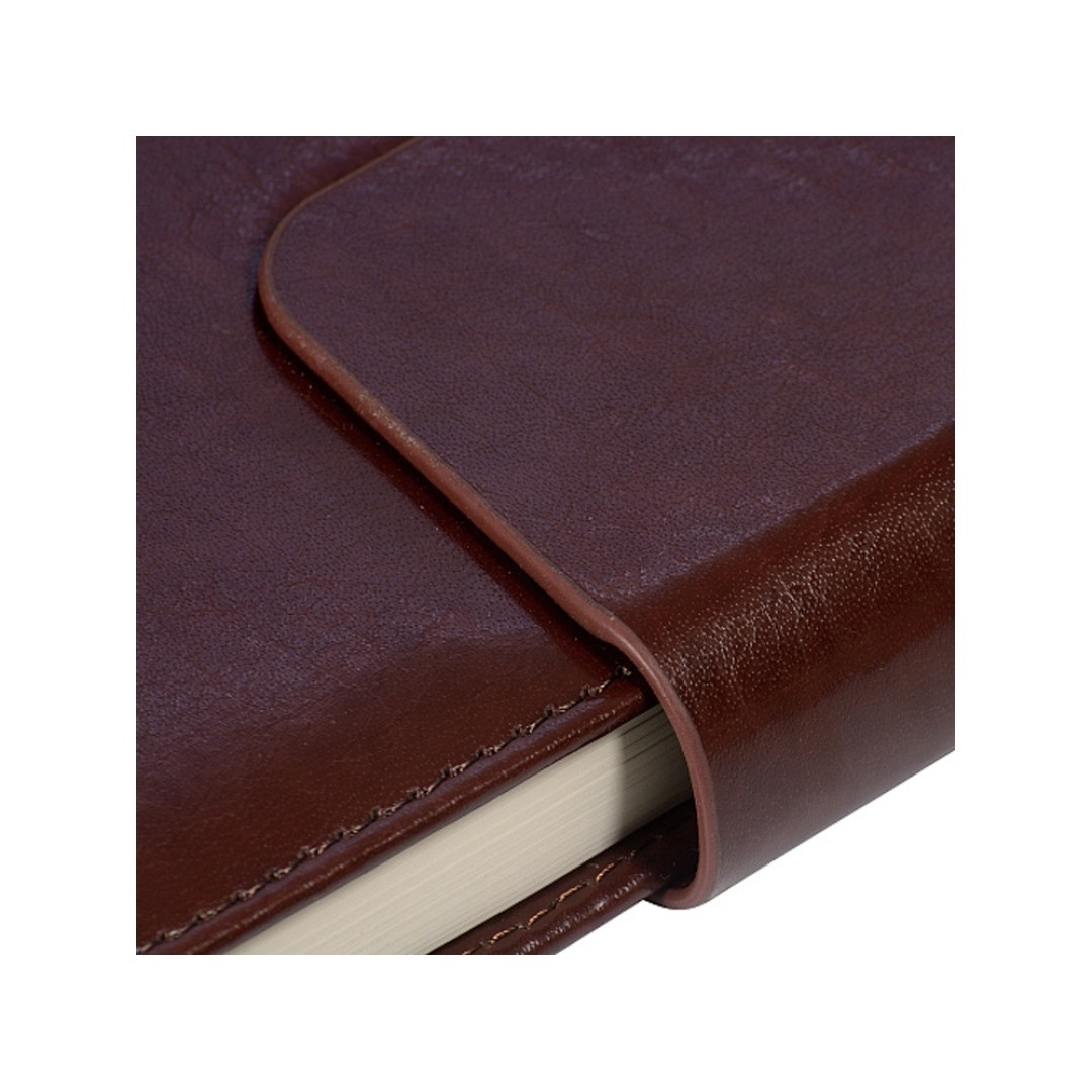 Ежедневник А5 недатированный «Prestige», темно-коричневый