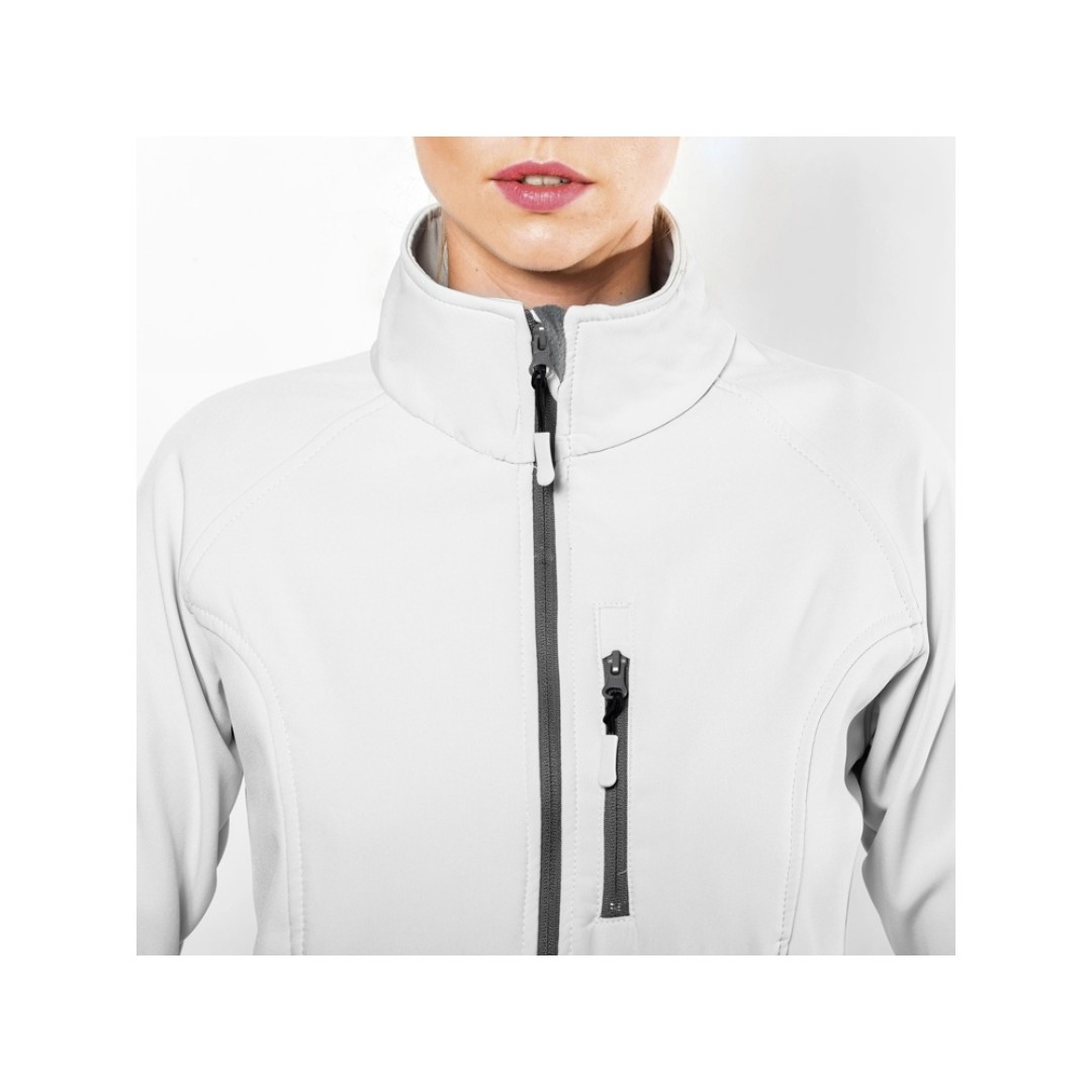 Куртка софтшелл "Antartida" женская, жемчужный