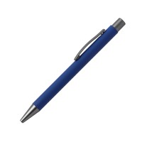 Ручка металлическая шариковая FAMILY MARSEL, soft touch (Тёмно-синий)